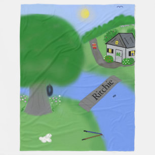 Couverture Polaire Down Home 60 po x 80 po