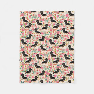 Couverture Polaire Doxie couvrent - noircissez et bronzez les teckels