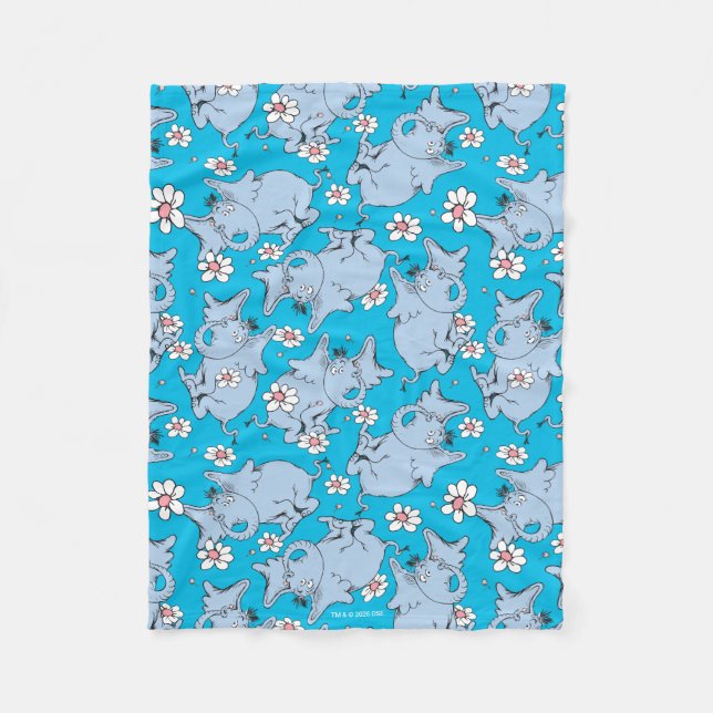 Couverture Polaire Dr Seuss Horton Entend un Qui (Devant)