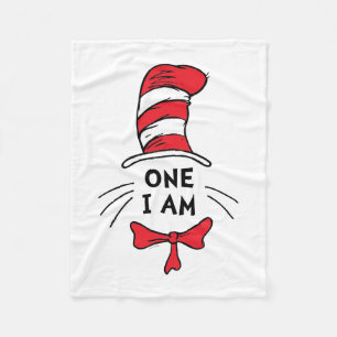 Couverture Polaire Dr. Seuss Le Chat dans le Chapeau - Je suis uniq