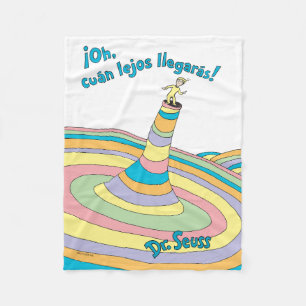 Couverture Polaire Dr. Seuss Oh, vous irez loin !