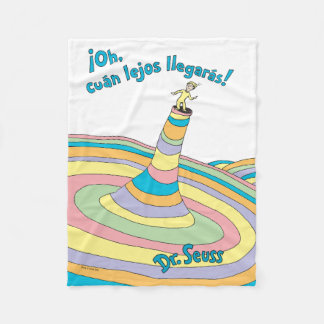 Couverture Polaire Dr. Seuss | Oh, vous irez loin !