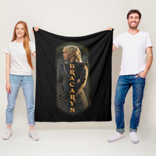 Couverture Polaire "Dracarys" Daenerys Targaryen Graphic