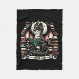 Couverture Polaire Dragon de livre Oui, j'ai vraiment besoin de tous