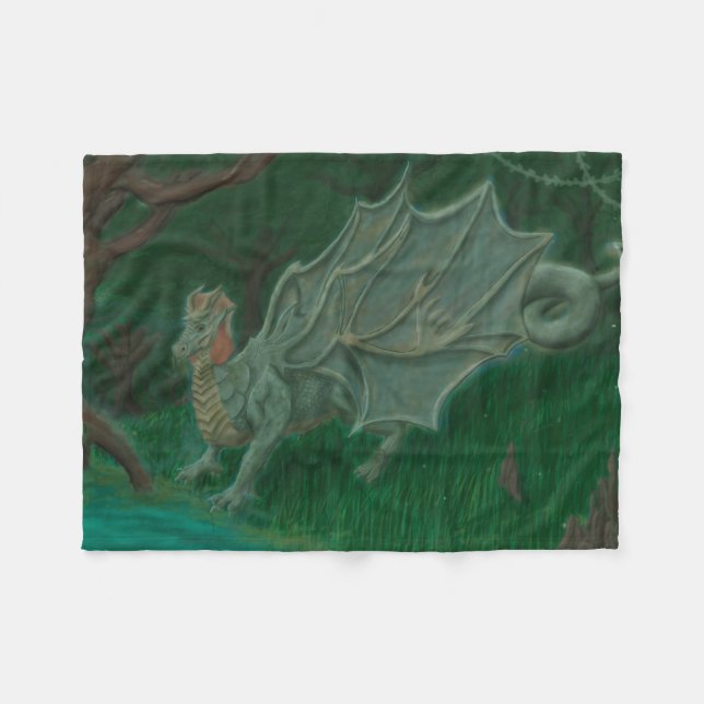 Couverture Polaire Dragon de marais (Devant (Horizontal))