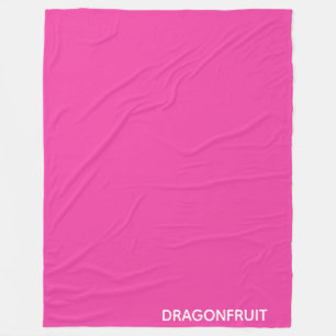 Couverture Polaire Dragonfruit pink color