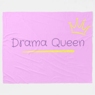 Couverture Polaire Drama Queen