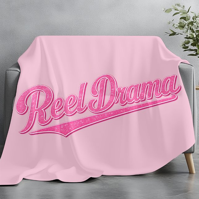Couverture Polaire Drame de bobine Poupée Rose Filles qui pêchent Pêc (Créateur téléchargé)
