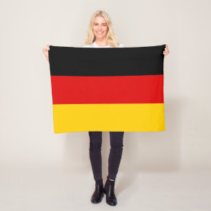 Couverture Polaire Drapeau allemand