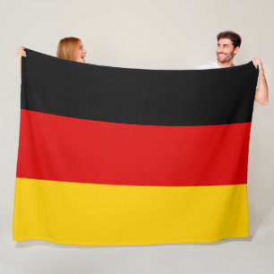 Couverture Polaire Drapeau allemand (Allemagne)