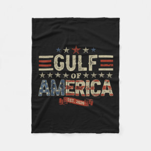 Couverture Polaire Drapeau Américain 2025 Du Golfe Des Etats-Unis Est