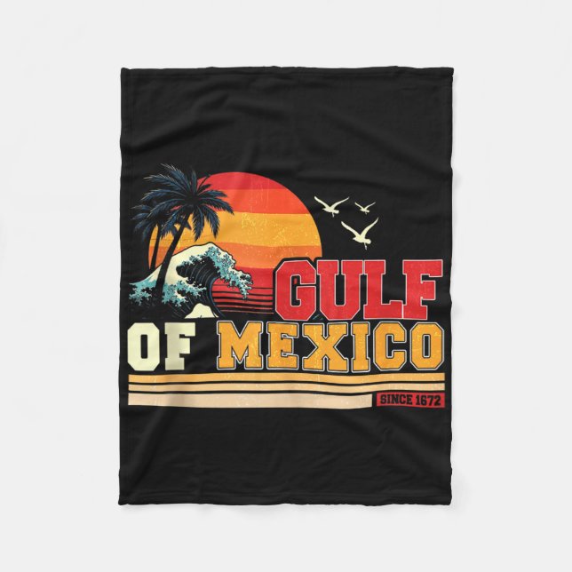 Couverture Polaire Drapeau Américain G 2025 Du Golfe Des Etats-Unis E (Devant)