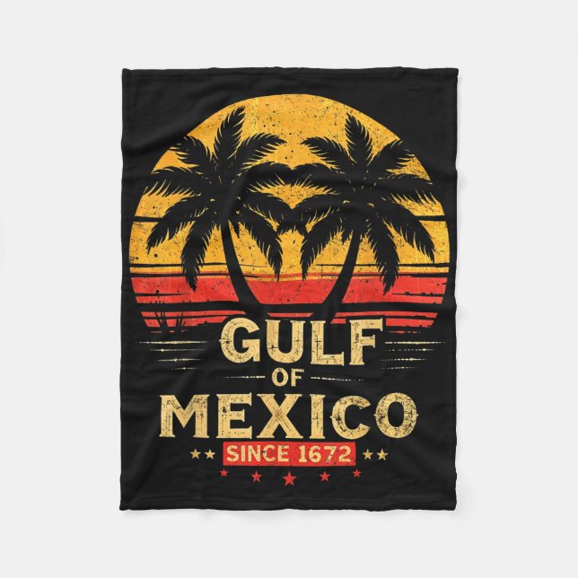 Couverture Polaire Drapeau Américain G 2025 Du Golfe Des Etats-Unis E (Devant)