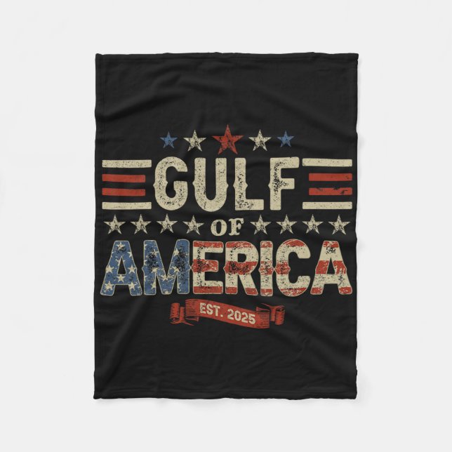 Couverture Polaire Drapeau Américain G 2025 Du Golfe Des Etats-Unis E (Devant)