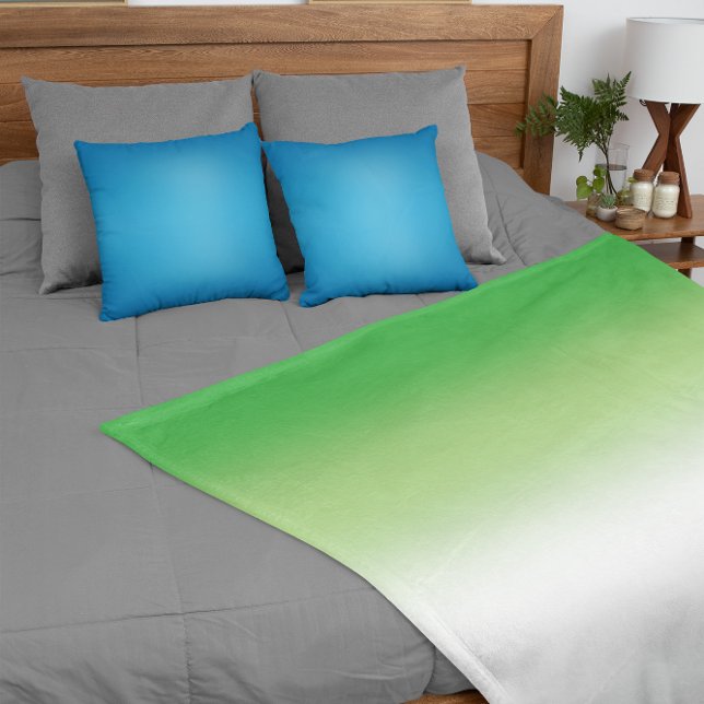 Couverture Polaire Drapeau aromantique dégradé – Fierté aromantique c (Créateur téléchargé)