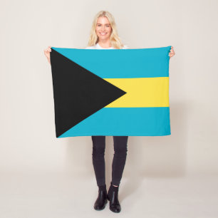 Couverture Polaire Drapeau bahamien