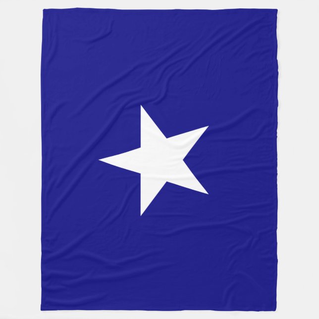 Couverture Polaire Drapeau bleu Bonnie (Devant)