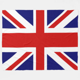 Couverture Polaire Drapeau britannique magnifique Union Jack