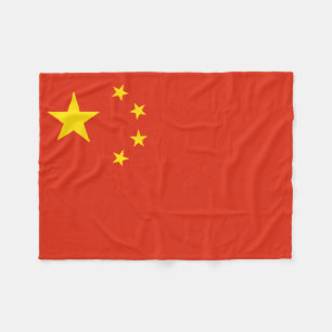 Couverture Polaire Drapeau chinois (Chine)