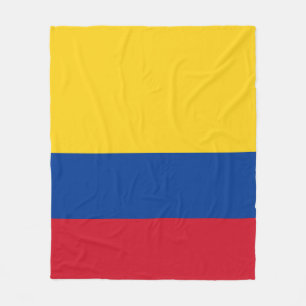 Couverture Polaire Drapeau colombien
