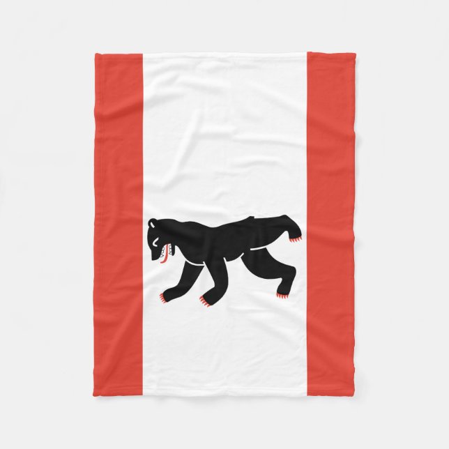 Couverture Polaire Drapeau de Berlin Fleece Blanket (Devant)