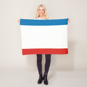 Couverture Polaire Drapeau de Crimée