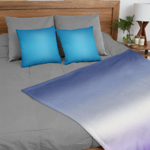 Couverture Polaire Drapeau de fierté lesbienne Butch à dégradé – Drap