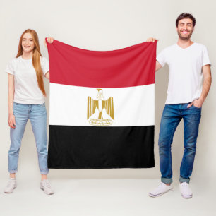 Couverture Polaire Drapeau de l'Égypte