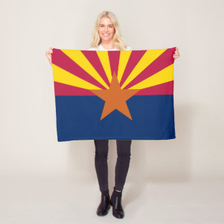 Couverture Polaire Drapeau de l'État de l'Arizona