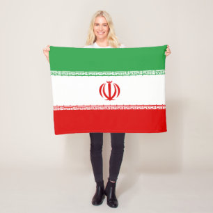 Couverture Polaire Drapeau de l'Iran
