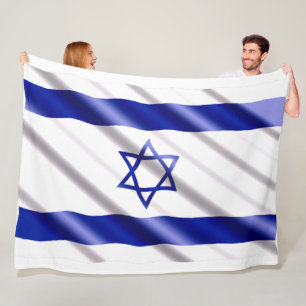 Couverture Polaire DRAPEAU de l'ISRAËL