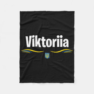 Couverture Polaire Drapeau de l'Ukraine T Ukrainien Anniversaire Nom