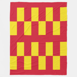 Couverture Polaire Drapeau de Northumberland