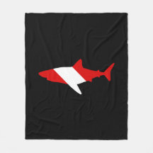 Drapeau de plongée - Requin