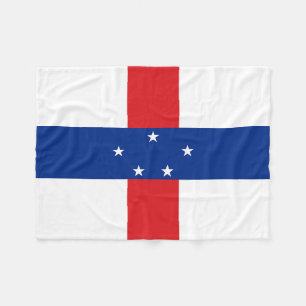 Couverture Polaire Drapeau des Antilles néerlandaises