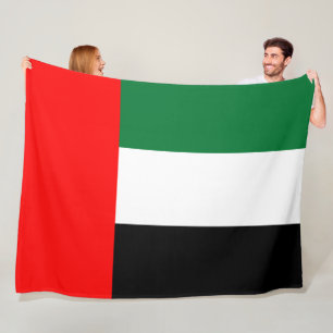 Couverture Polaire Drapeau des Émirats arabes unis (EAU)