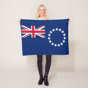 Couverture Polaire Drapeau des îles Cook