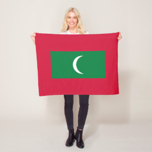 Couverture Polaire Drapeau des Maldives