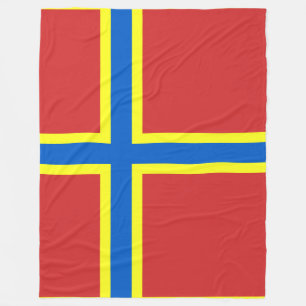 Couverture Polaire Drapeau des Orcades