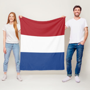 Couverture Polaire Drapeau des Pays-Bas