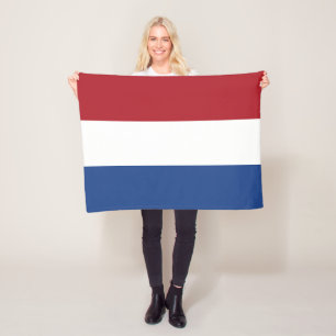Couverture Polaire Drapeau des Pays-Bas