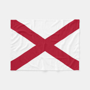 Couverture Polaire Drapeau d'État de l'Alabama