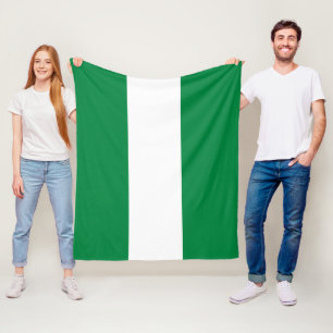 Couverture Polaire Drapeau du Nigeria