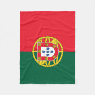 Couverture Polaire Drapeau du Portugal