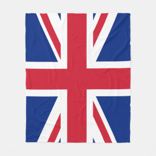 Couverture Polaire Drapeau du Royaume-Uni