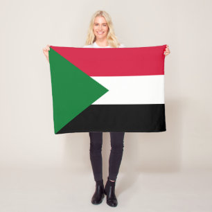Couverture Polaire Drapeau du Soudan