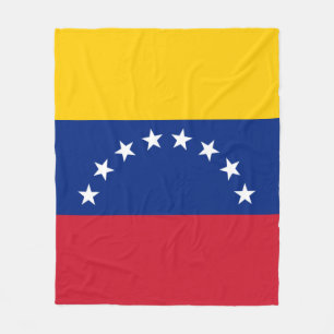 Couverture Polaire Drapeau du Venezuela