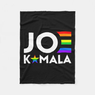 Couverture Polaire Drapeau Gay pride Kamala Biden Harris 2020 Lgbt De
