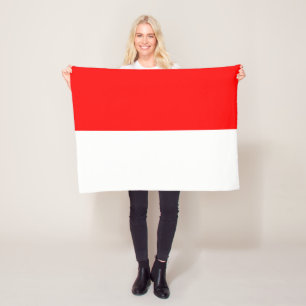 Couverture Polaire Drapeau Indonésie