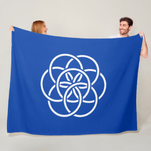 Couverture Polaire Drapeau international de la planète Terre